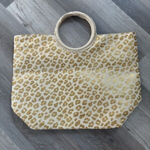 Stylish Leopard Print Tote Bag